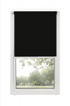 Mini termo roletas 43x150 cm, 100% UŽTAMSINIMO, spalva Juoda SV-12