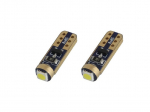 LED lemputės Standard T5 1xSMD 3030 12V Didelės galios 2vnt.