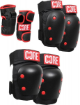 CORE kelių, alkūnių, rie&scaron;o apsaugos, 3 pak. L dydis