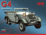 Klijuojamas Modelis ICM 24011 Typ G4 (1935 production), German Personnel Car 1/24