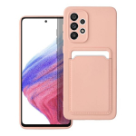 Dėklas telefonui Forcell CARD - SAMSUNG A53 5G , rožinis