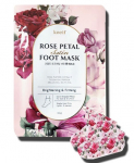 Pėdų kaukė Petitfee KOELF Rose Petal Satin Foot Mask, 1 vnt