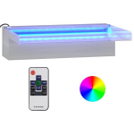 Krioklys su įvairių spalvų led lemputėmis, 30 cm