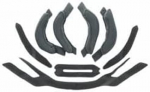 &Scaron;almo pamink&scaron;tinimas Giro Tyrant 51/55 S, juodas
