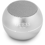 Guess Mini Bluetooth Speaker, sidabrinės spalvos