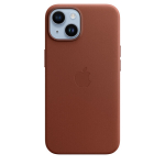 iPhone 14 Leather Case with MagSafe - Umber - MPP83ZM/A