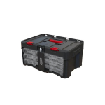 Įrankių dėžė su 3 organizatoriais Stack N Roll rinkinys 3 organizatoriai 48,1x33,2x23,3cm