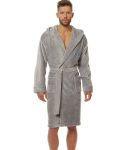 Chalatas vyrams L&L Costa, pilkas