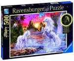 Dėlionė Ravensburger Vienaragiai prie upės, 14873, 1000 d.