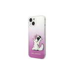 Karl Lagerfeld KLHCP14XCFNRCPI skirtas iPhone 14 Pro Max, rožinis