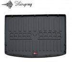 Guminis bagažinės kilimėlis VOLKSWAGEN Golf Plus 2005-2014 black /6024171