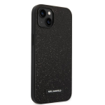 Karl Lagerfeld Glitter Plague Case skirtas iPhone 14 Plus, juodas