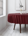 Apvali staltiesė Bordo D250