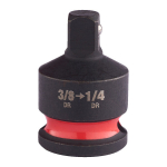 Milwaukee smūginis adapteris 3/8" į 1/4" Shockwave Impact