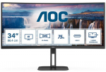 AOC CU34V5C/BK 34" WQHD VA 100Hz 300cd/m&sup2; 1ms