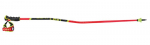 Slidinėjimo lazdos Leki WCR GS Carbon 3D 135 cm, raudonos