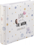 Album "to The Moon" 10x15 cm, 200 nuotraukų, baltos kortelės