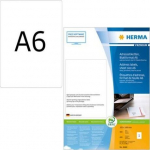 Herma lipnios etiketės A6, 105x148 mm, baltos, 800 vnt.