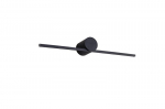 Light Prestige LED sieninis &scaron;viestuvas Modern Slim M, juodas