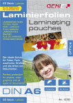Genie A6 laminavimo plėvelė, 80 mikronų, 25 vnt.