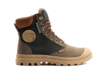Palladium aulinukai moterims Pampa Sc Waterproof Cub, rudi
