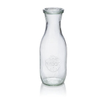 Weck stiklainis su dangteliu, 1 l, 6 vnt.