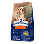 Club 4 Paws Premium suaugusiems vidutinių veislių &scaron;unims, 2 kg