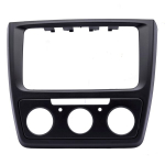 EinParts, Radijo maskavimo rėmelis 2 DIN Skoda Yeti (manual AC) 2009-2017