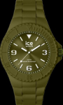 Vyri&scaron;kas laikrodis ICE WATCH analoginis kvarco žalios spalvos silikoninis dirželis 019872