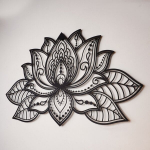 Pakabinama dekoracija Lotus 59 cm