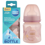 Buteliukas Canpol EasyStart, rožinis, 3+ mėn, 120 ml