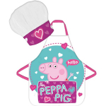OTHER Peppa Pig virtuvės prijuostės ir kepurės rinkinys 5714710013605