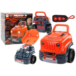 Mažojo mechaniko rinkinys Lean Toys, oranžinis