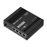 Pramoninis mar&scaron;rutizatorius Teltonika RUTM08 su 4 GbE prievadais