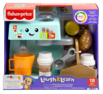 Žaislinis kavos aparatas Fisher-Price Learn and Laugh HYT01, žalias