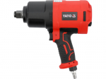 Pneumatinis smūginis veržliasukis sunkioms veržlėms priveržti ir atsukti 3/4" 2300Nm Twin Hammer 7000rpm YT-09575 YATO