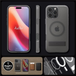 Spigen Ultra Hybrid S Magsafe dėklas Iphone 16 Pro, Frost Gray