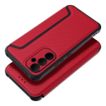Telefono dėklas Razor Book Samsung Galaxy A54 5G, raudonas
