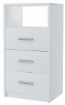 Komoda spintelė WHITE 40 cm stalčiai