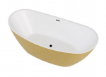 Vonia Besco Ayla Glam Gold, 170 x 80 cm, su juodais dangteliais
