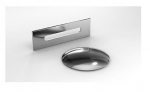 Vonia Besco Zoya Glam Graphite, 170 x 80 cm, kairinė, su chrome sifonu