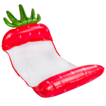 Pripučiamas vandens hamakas Martom Strawberry, 67x130 cm