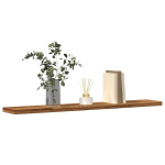 Knygų lentynos plok&scaron;tės, 4vnt., medienos, 60x10x1,5cm, mediena