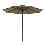 Lauko skėtis MOOREA, 3 m, Taupe