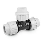 Tri&scaron;akis jungtuvas Bradas PE vamzdžiams 40mm, PN16