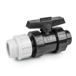 Vožtuvas Bradas PE vamzdžiams 63mm/2" vid.sr., PN16