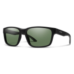 Smith Basecamp black polarized grey akiniai