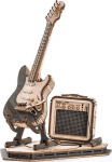 3D medinė dėlionė Robotime Elektrinė gitara TG605K, 140 d.