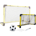 Reguliuojamo dydžio futbolo vartų su priedais rinkinys Enero 1058337, 91x43x61/36x17x24 cm