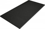 Stačiakampis du&scaron;o padėklas Mexen Amon SMC, 160 x 70 cm, Black